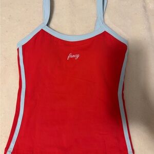 Fancy FitFlow Outline Tank with matching mini skirt